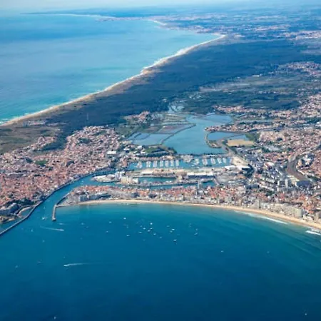 T2, Terrasse Privative, Proche Et Commerces - Quartier Des Presidents, D'olonne - Fr-1-325-124 דירה *