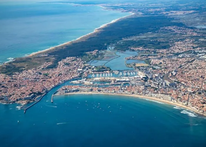 T2, Terrasse Privative, Proche Et Commerces - Quartier Des Presidents, D'olonne - Fr-1-325-124 דירה *